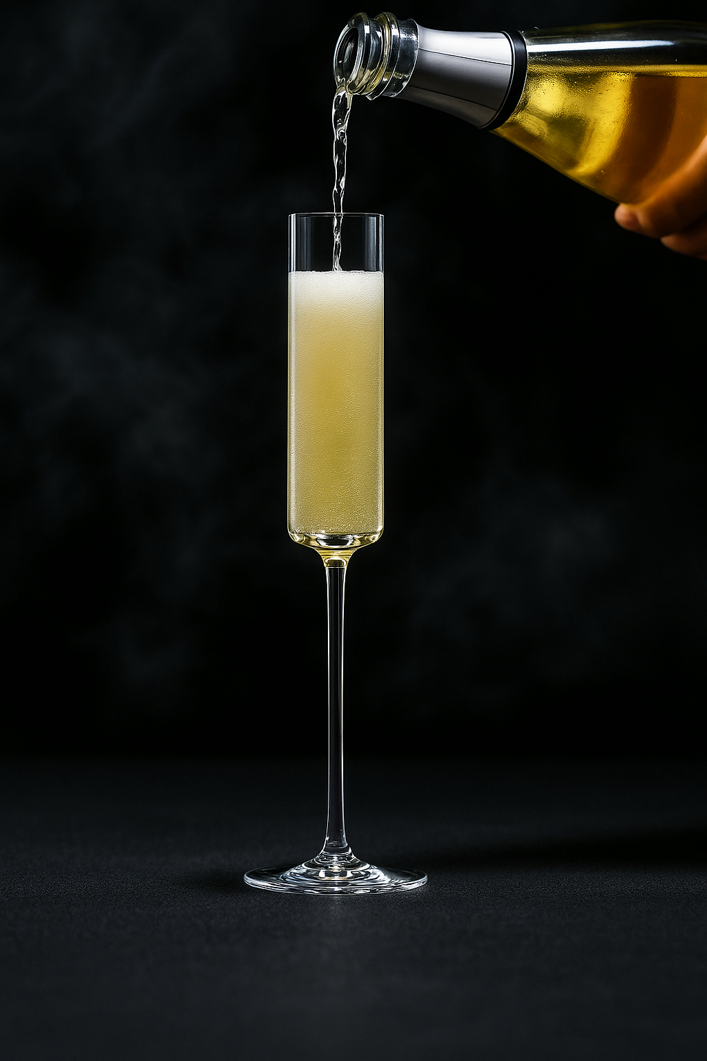 Verre Bulles Dorées en cristal, éclats dorés festifs, idéal pour toasts et apéritifs