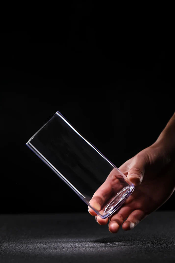 Verre Limpide en cristal, design minimaliste raffiné, parfait pour cocktails ou spiritueux