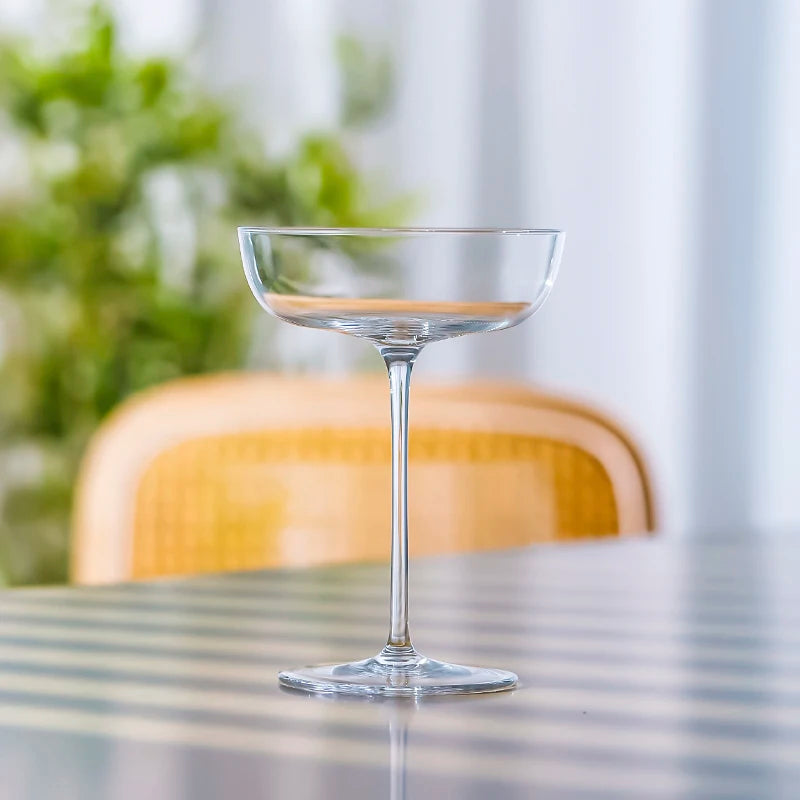 Verre Murmure de Diamant en cristal, facettes discrètes et élégantes pour des dégustations raffinées